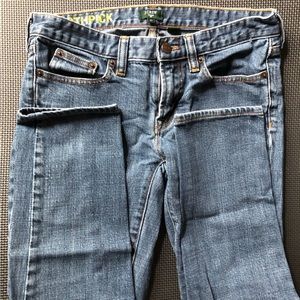 J Crew skinny jeans- comfortably worn-in and in very good condition- Size 27